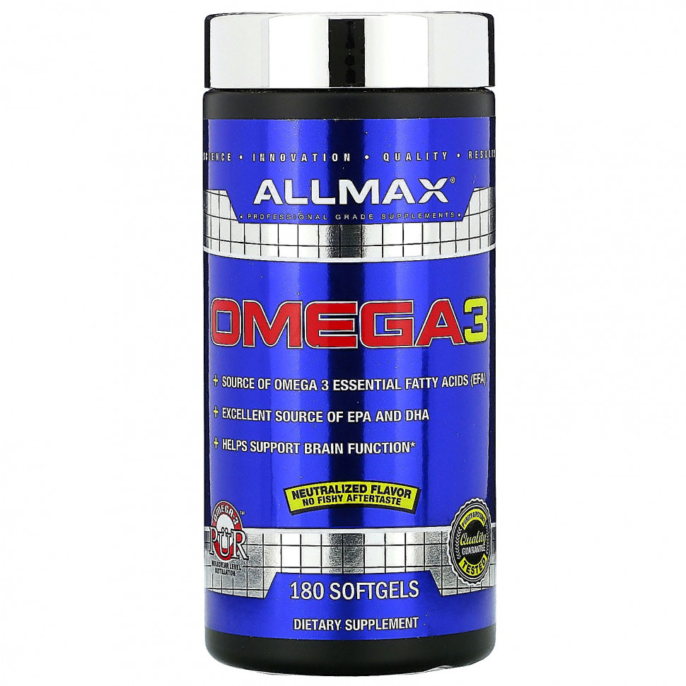   ALLMAX Nutrition,    -3 ,      , 180      -     , -  