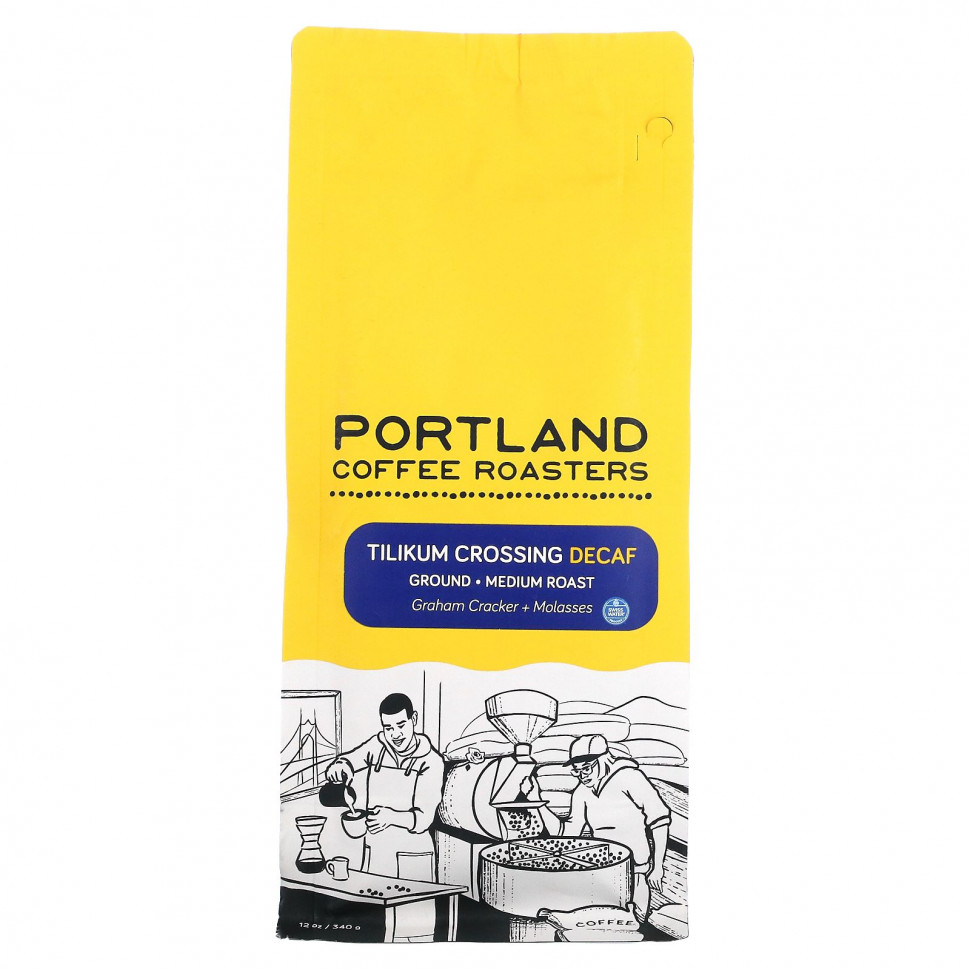   Portland Coffee Roasters, Tilikum Crossing Decaf, ,  , 340  (12 )   -     , -,   