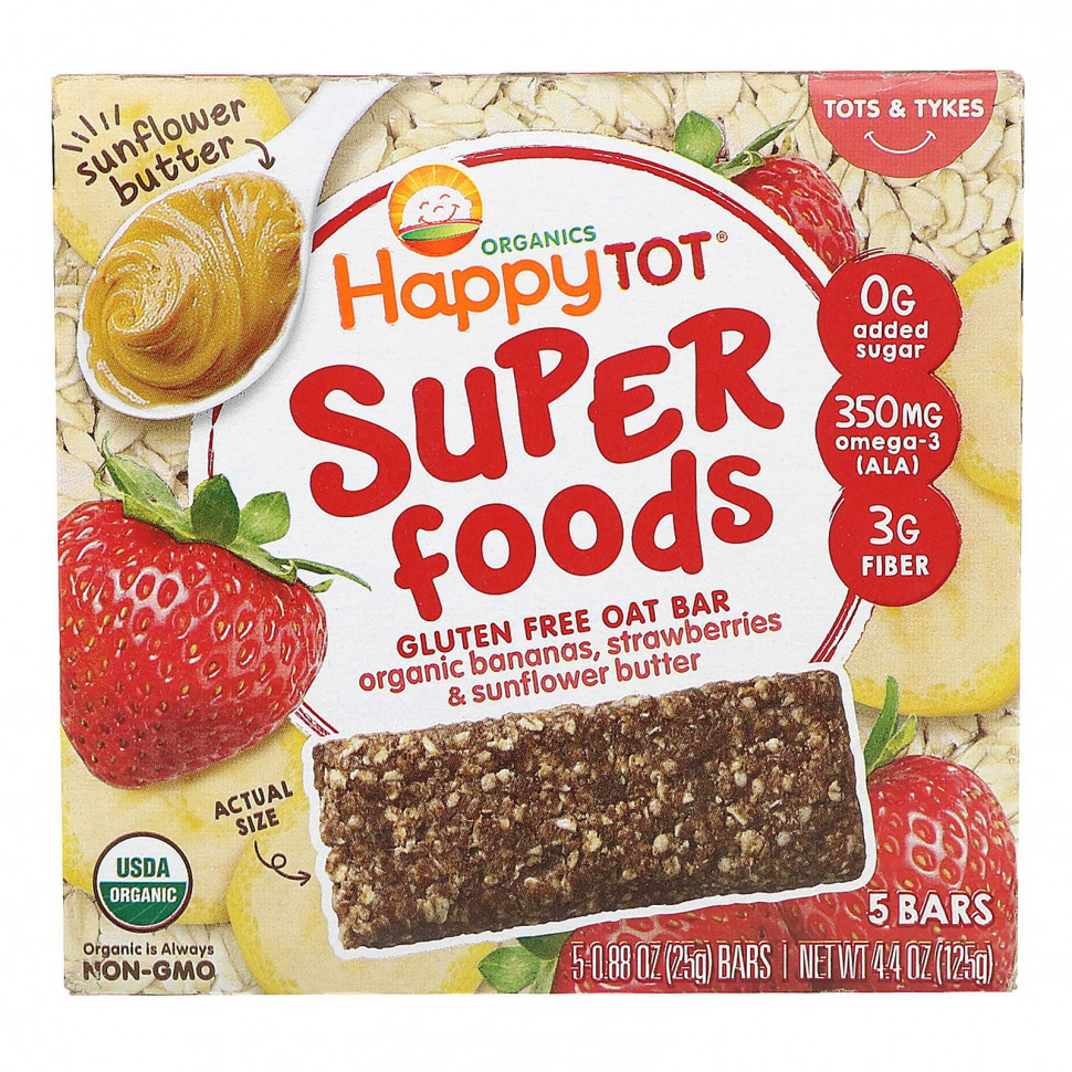   Happy Family Organics, Organics Happy Tot, ,   ,  ,    , 5 , 25     -     , -  