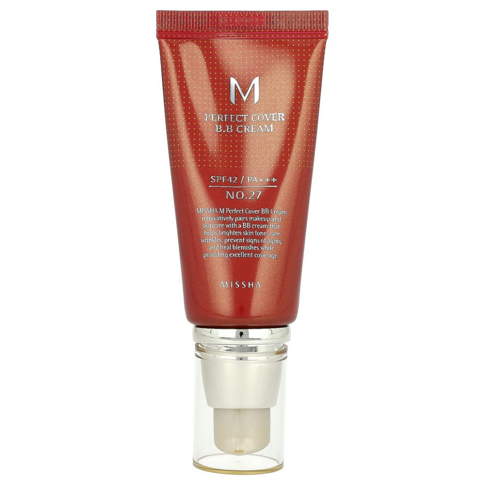   Missha, Perfect Cover BB Cream, BB-, SPF 42 PA+++,  27  , 50    -     , -  