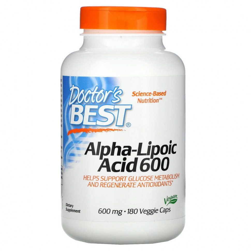   Doctor's Best, -  600, 600 , 180     -     , -  