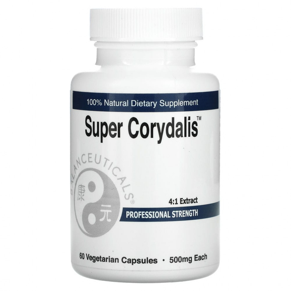  Balanceuticals, Super Corydalis,   , 500 , 60    IHerb ()