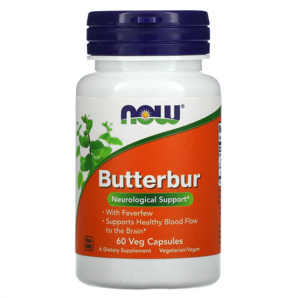   NOW Foods, Butterbur, 60     -     , -  