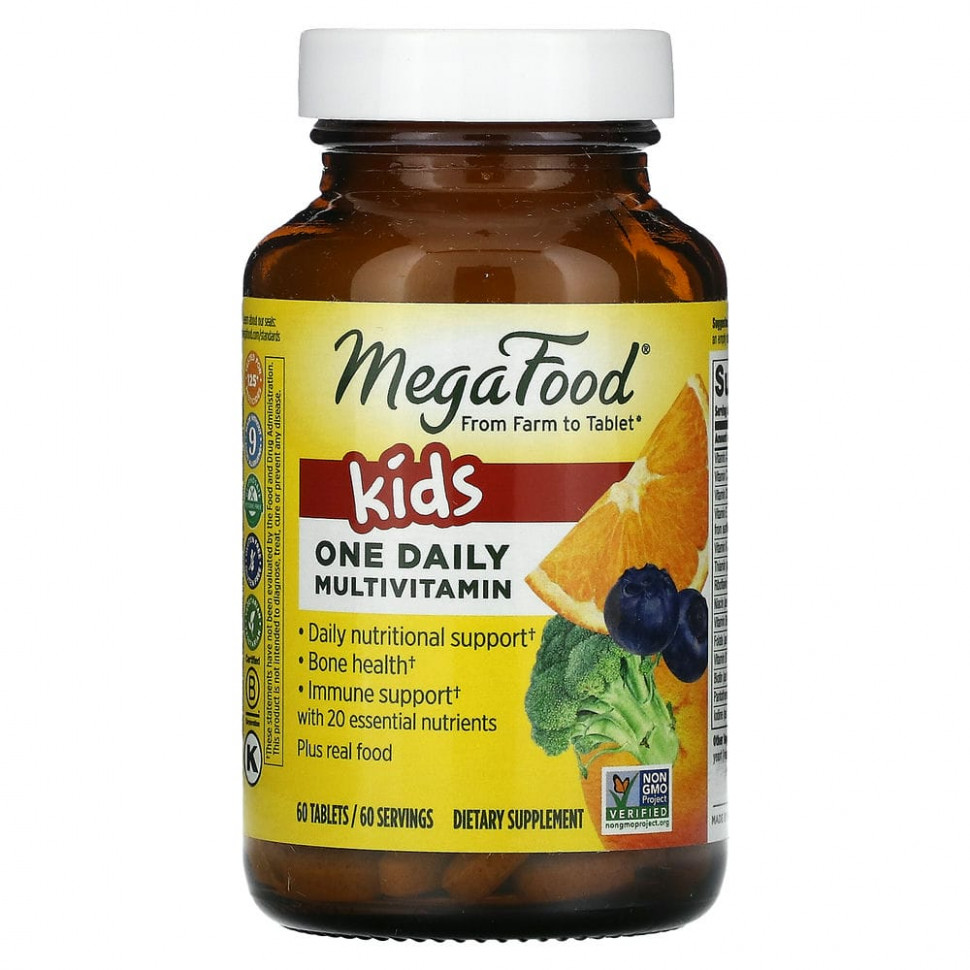   MegaFood, Kids One Daily,   , 60    -     , -  