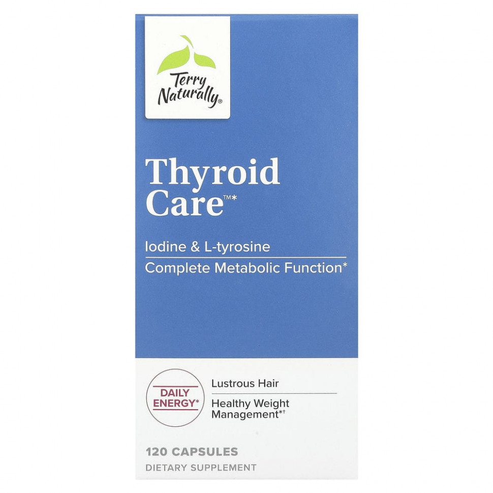   Terry Naturally, Thyroid Care, 120    -     , -  