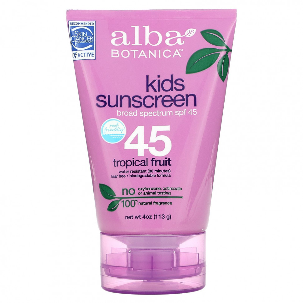   Alba Botanica,   ,  , SPF 45, 4  (113 )   -     , -  