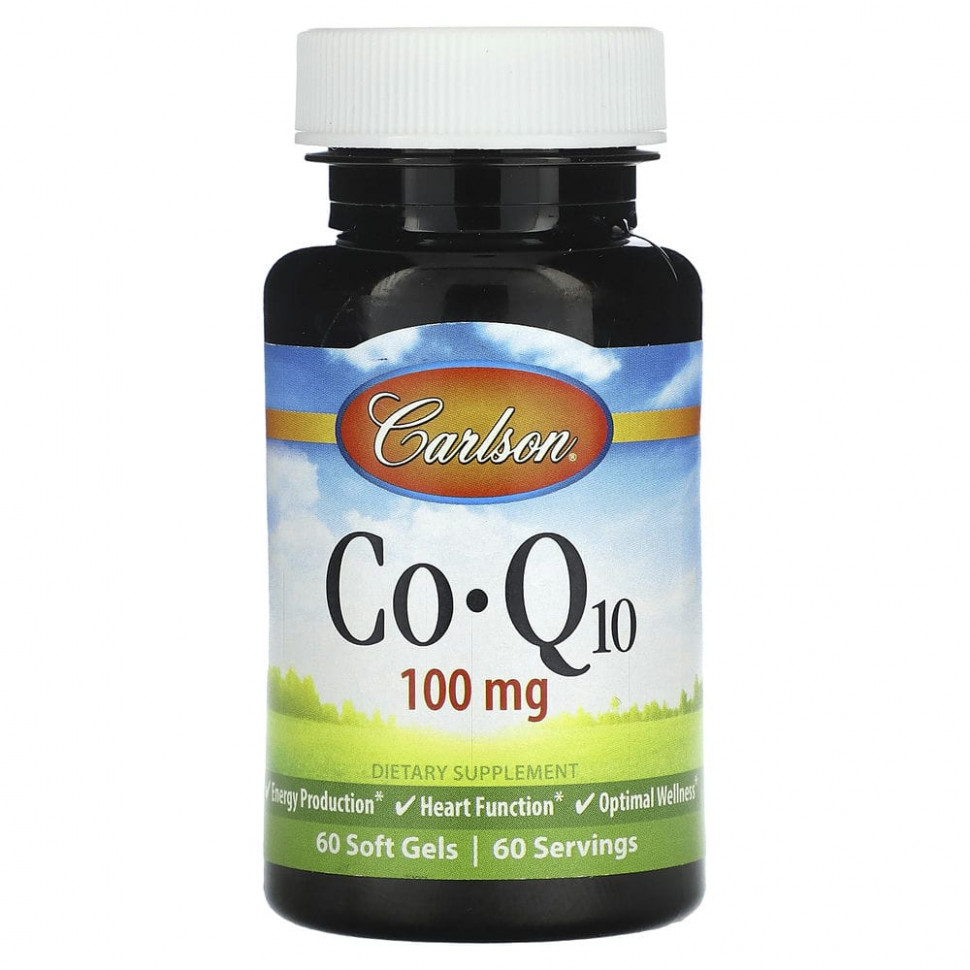  Carlson, CoQ10, 100 , 60    IHerb ()