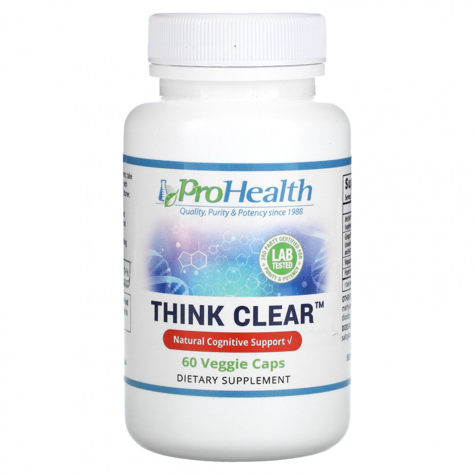  ProHealth Longevity, Think Clear, 60    IHerb ()