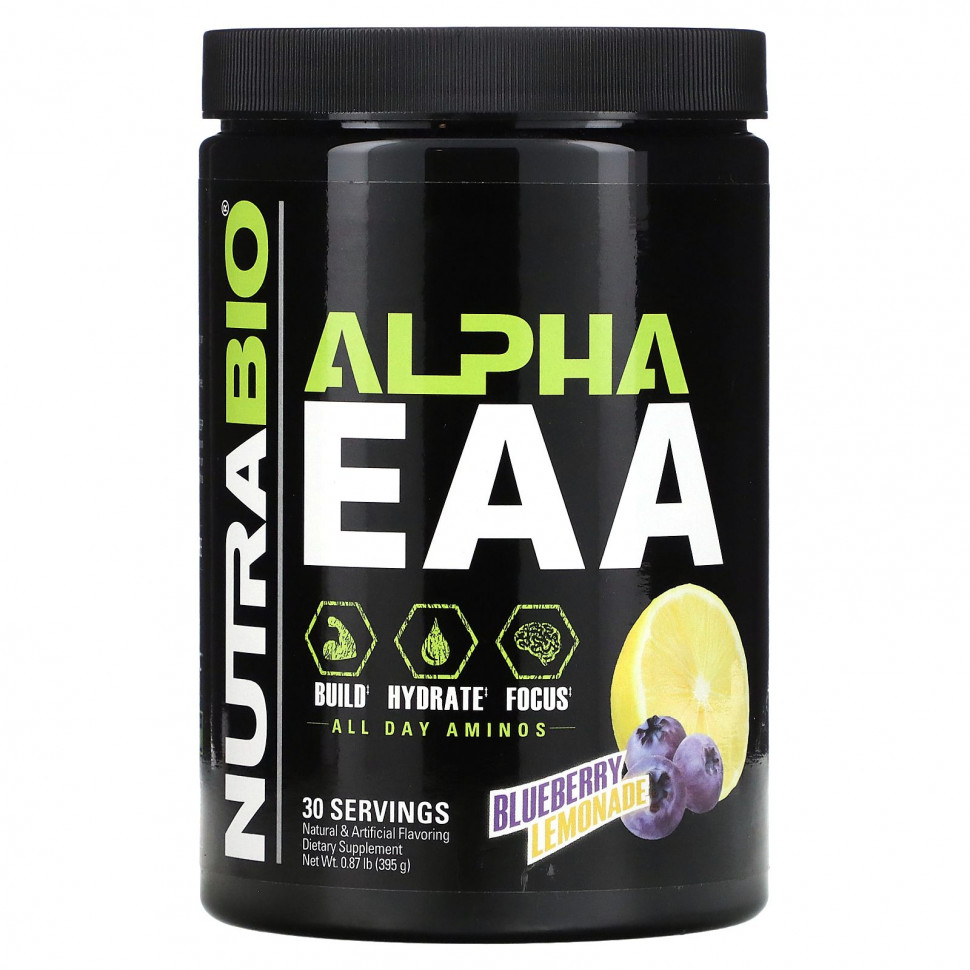   NutraBio Labs, Alpha EAA,  , 395  (0,87 )   -     , -  