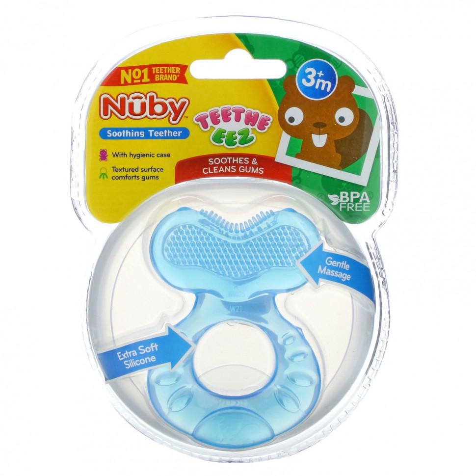   Nuby, Teethe Eez,    ,    3 ,    -     , -  