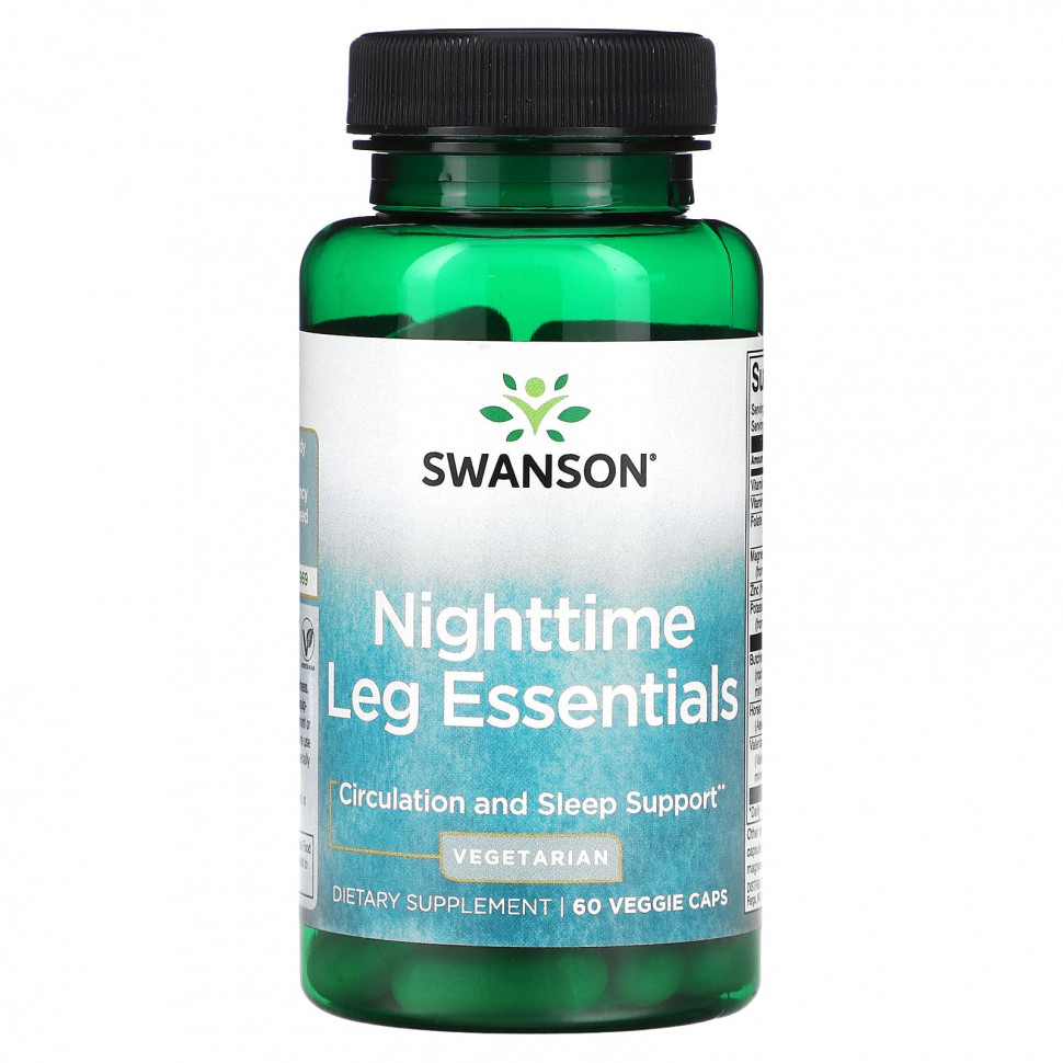   Swanson, Nighttime Leg Essentials, 60     -     , -  