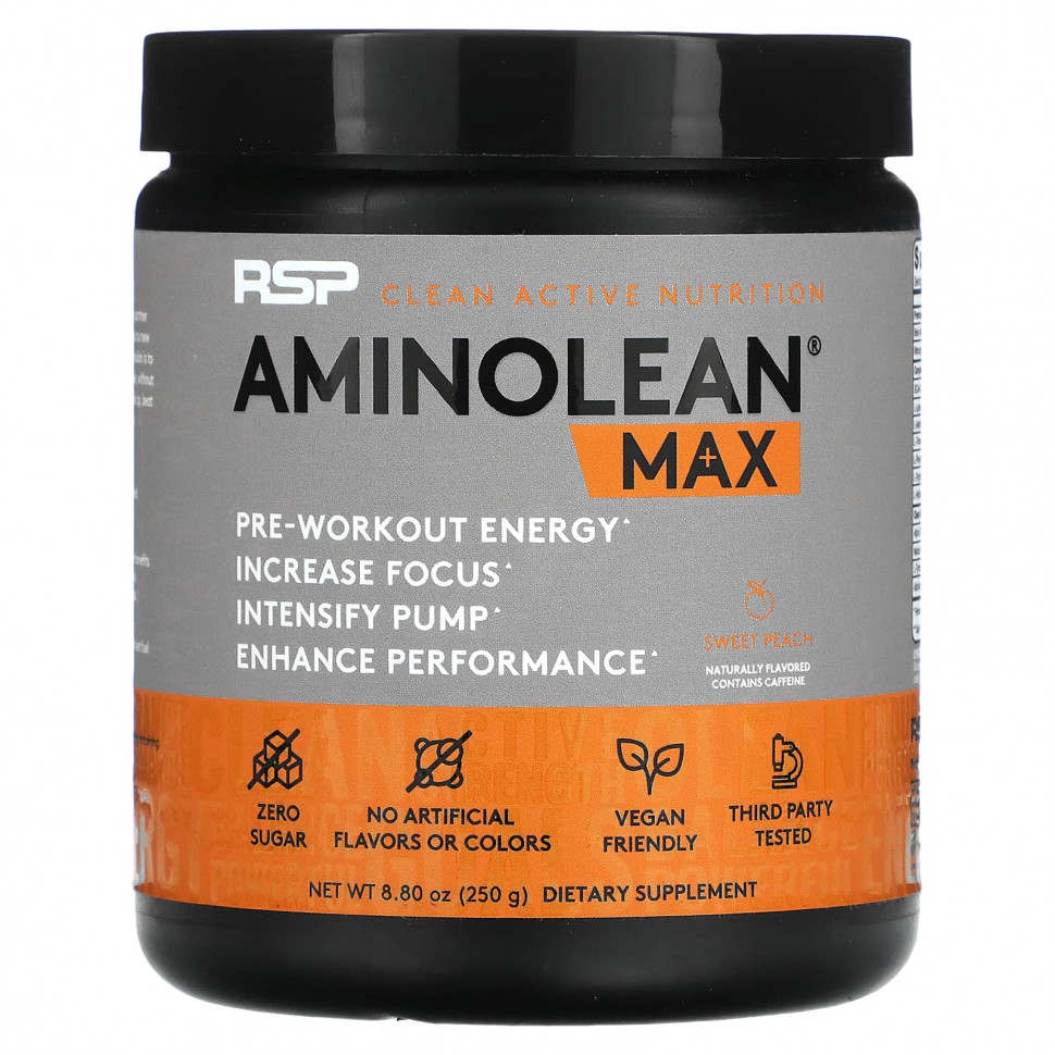   RSP Nutrition, AminoLean Max,  , 250  (8,8 )   -     , -  