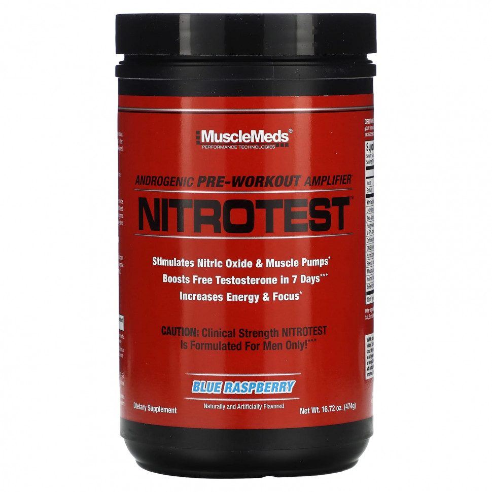   MuscleMeds, Nitrotest,    ,  , 474  (16,72 )   -     , -  