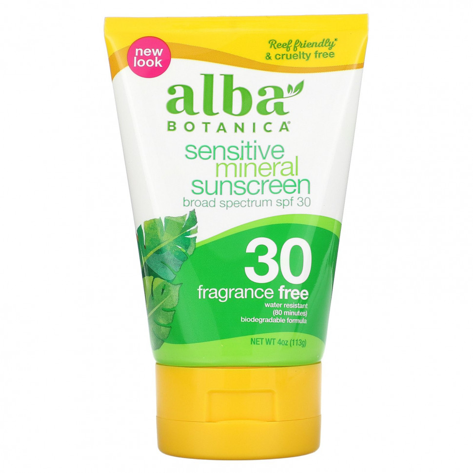   Alba Botanica,     ,   ,   , SPF( ) 30, 113  (4 .)   -     , -  