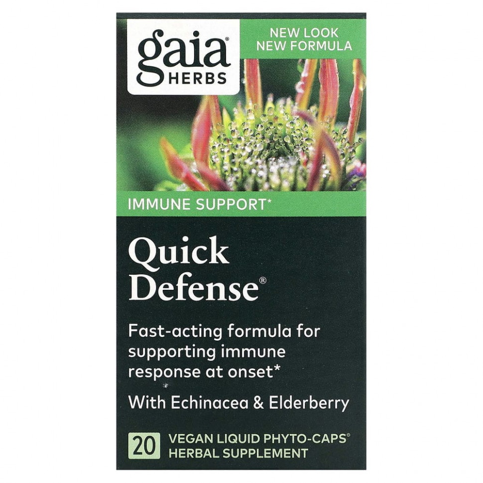   Gaia Herbs, Quick Defense, 20      -     , -  