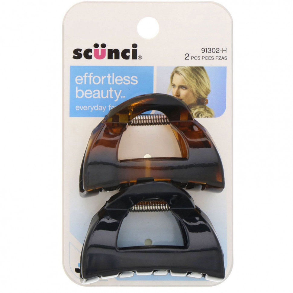   Scunci, - Effortless Beauty, 2    -     , -  