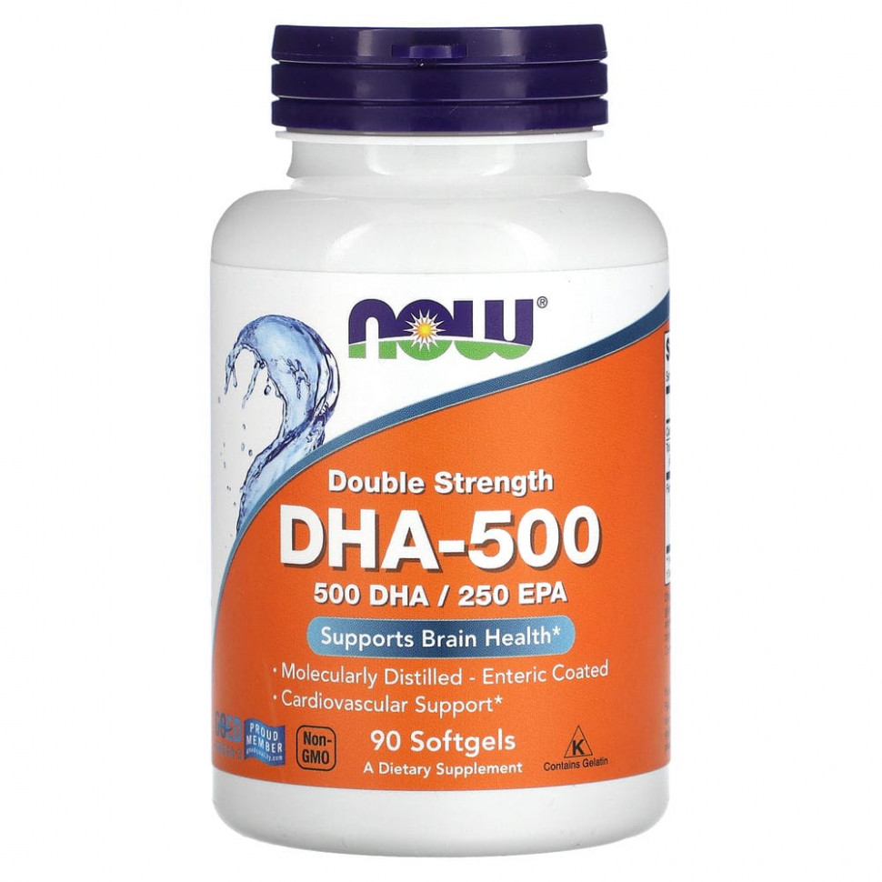   NOW Foods,   DHA-500,  , 90     -     , -  