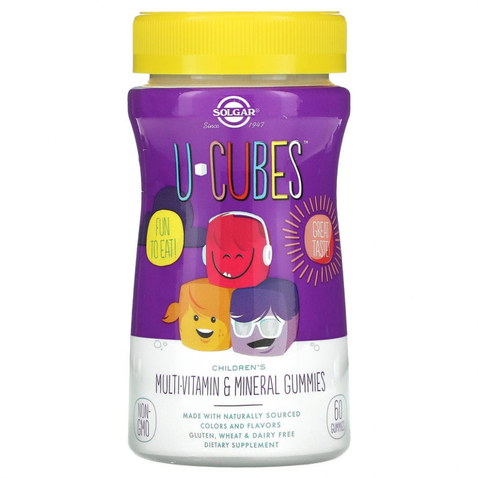   Solgar, U-Cubes,        ,   , 60 .   -     , -  