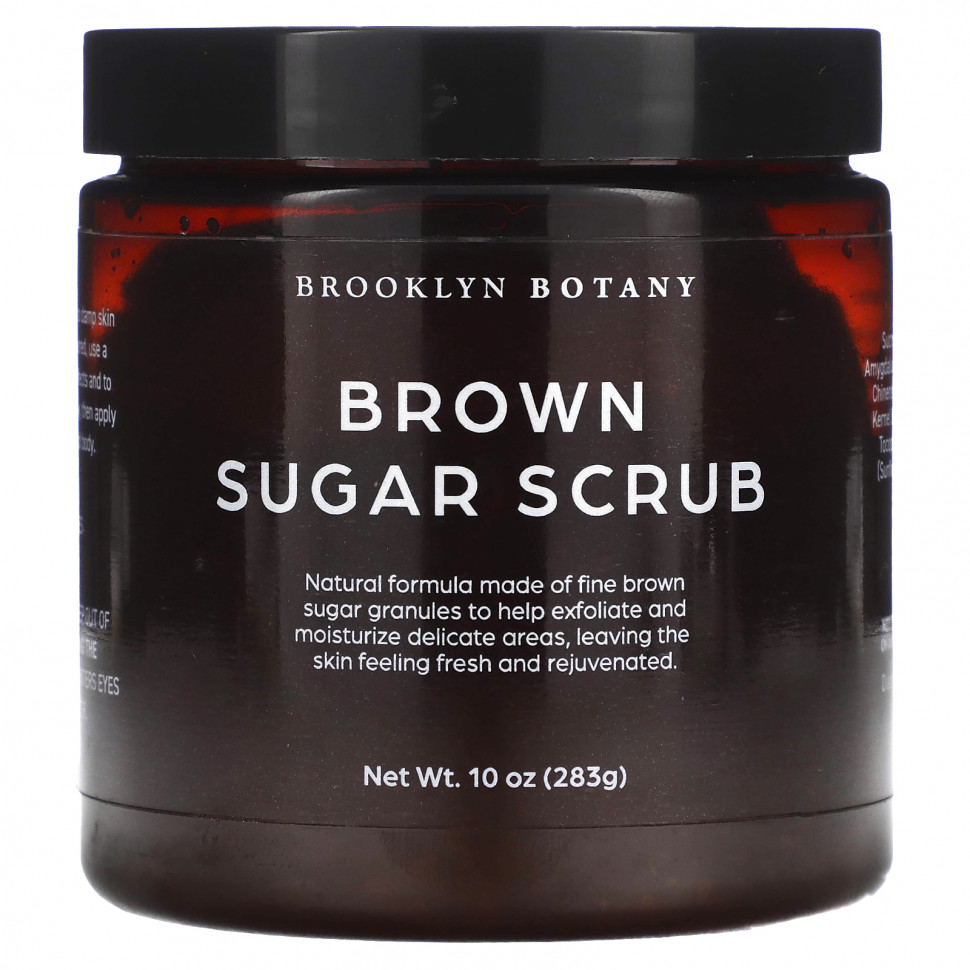   Brooklyn Botany, Brown Sugar Scrub, 10 oz (283 g)   -     , -  