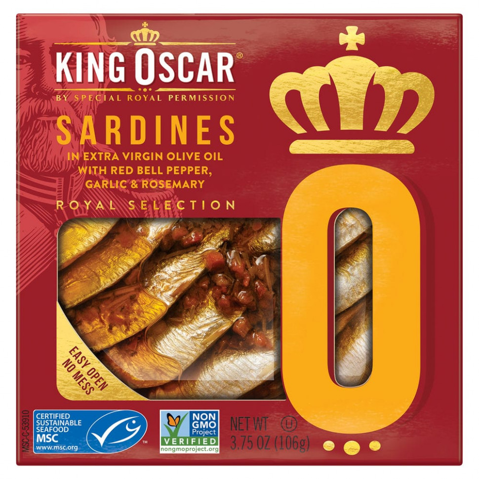   King Oscar,          , ,    , 106  (3,75 )   -     , -  