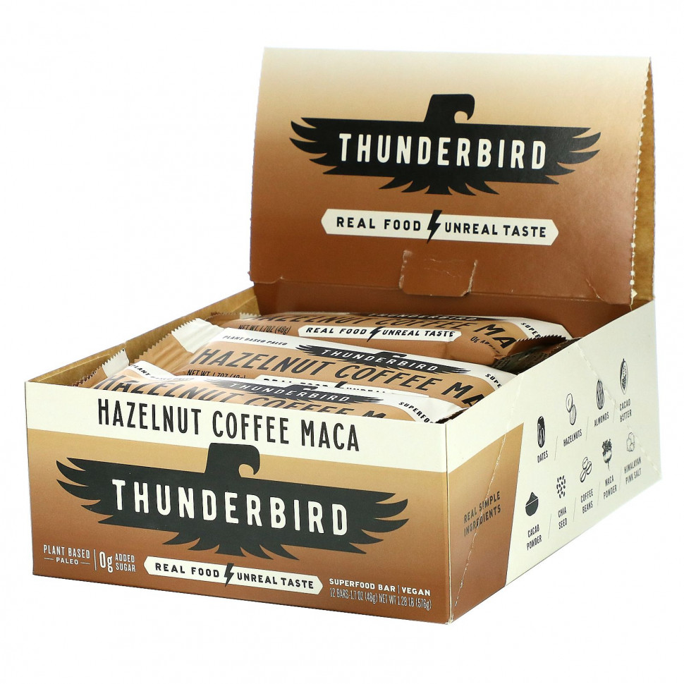   Thunderbird, Superfood Bar,    , 12   48  (1,7 )   -     , -  