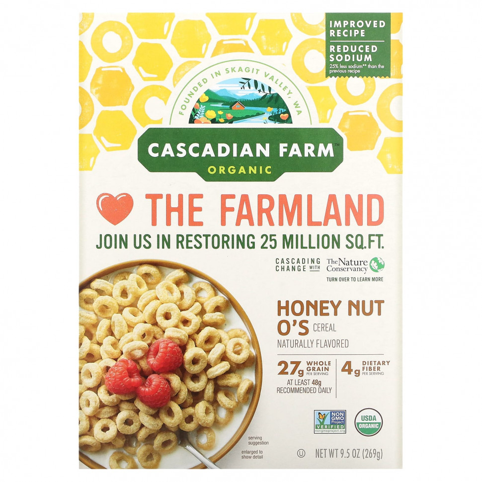   Cascadian Farm, ,   , 269  (9,5 )   -     , -,   