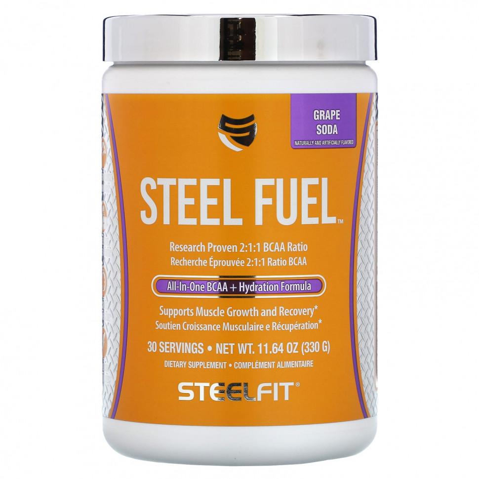   SteelFit, Steel Fuel,       BCAA + Hydration Formula,  , 330  (11,64 )   -     , -  