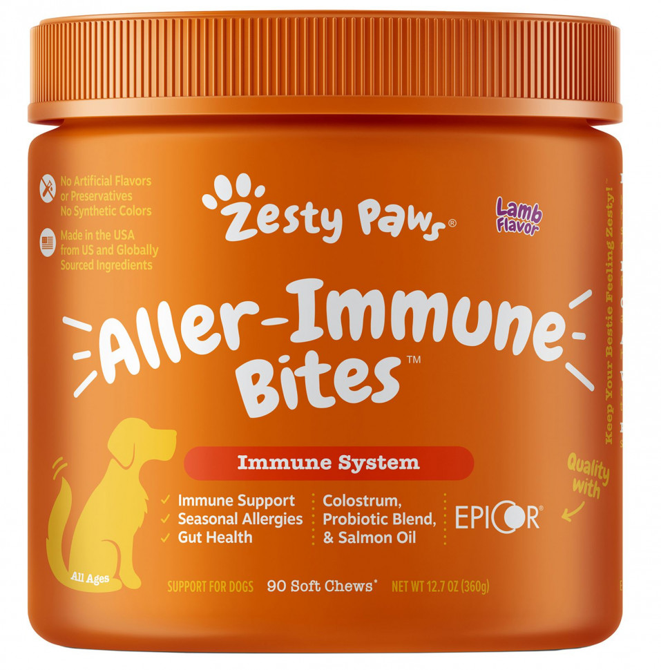   Zesty Paws, Aller-Immune Bites,     ,   , 90  , 360  (12,7 )   -     , -,   