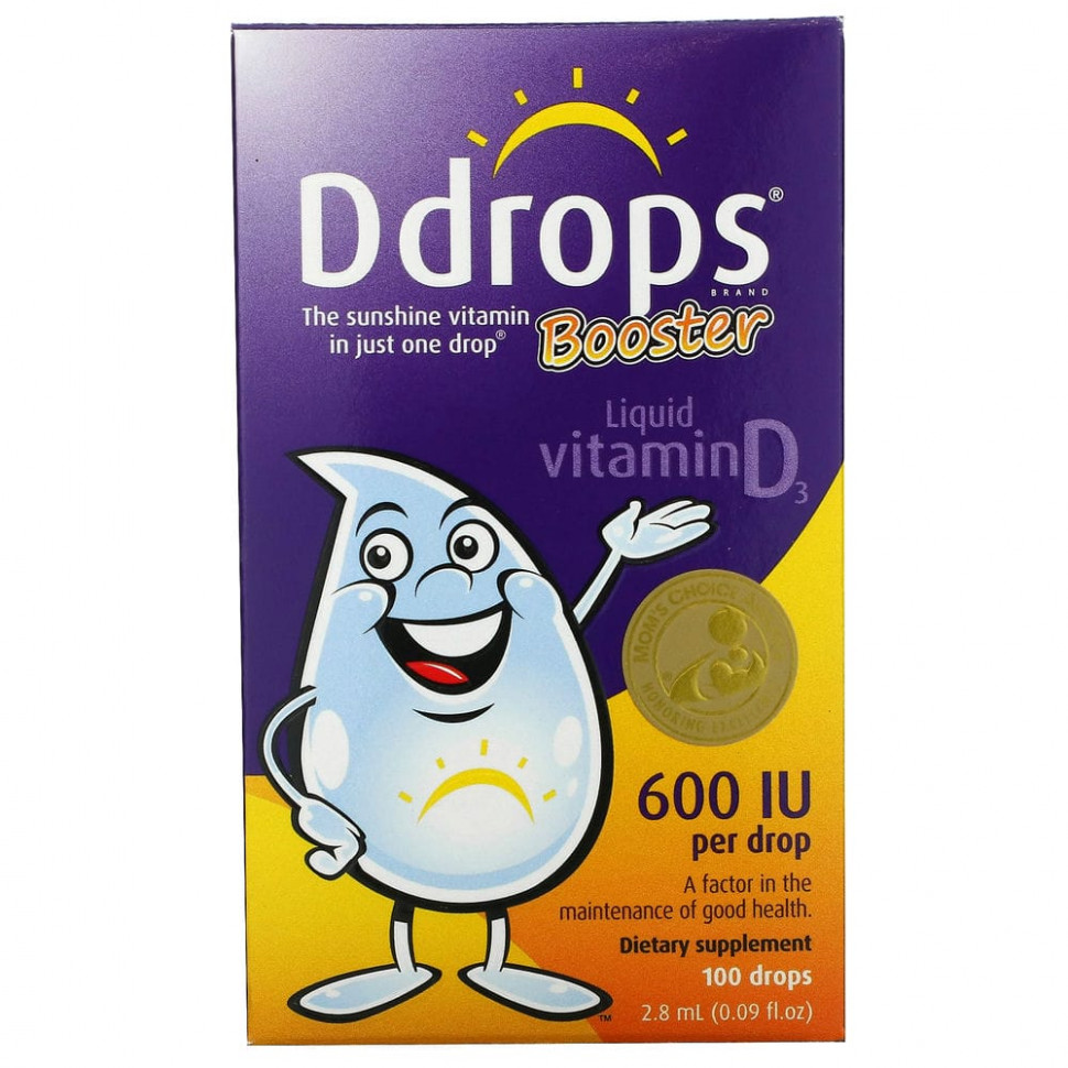   Ddrops, Booster,    D3, 600 , 2,8  (0,09 . )   -     , -  