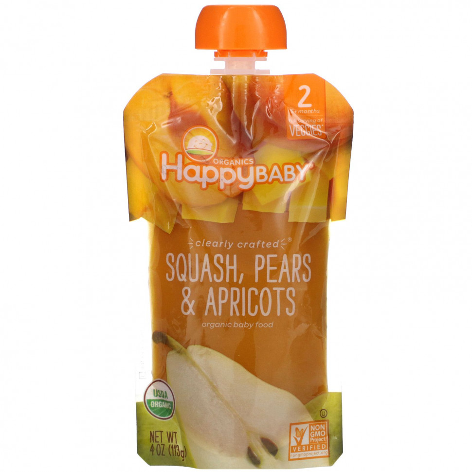   Happy Family Organics, Happy Baby,   ,    6 , ,   , 113  (4 )   -     , -  