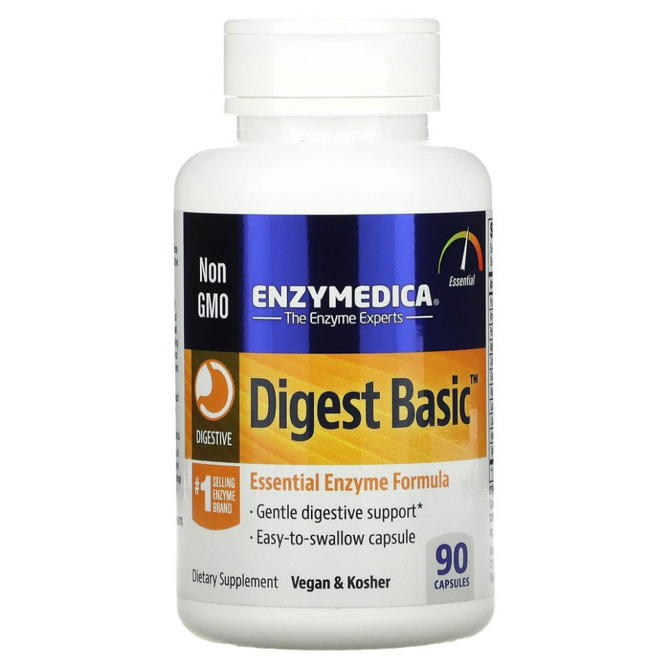   Enzymedica, Digest Basic,    , 90    -     , -  