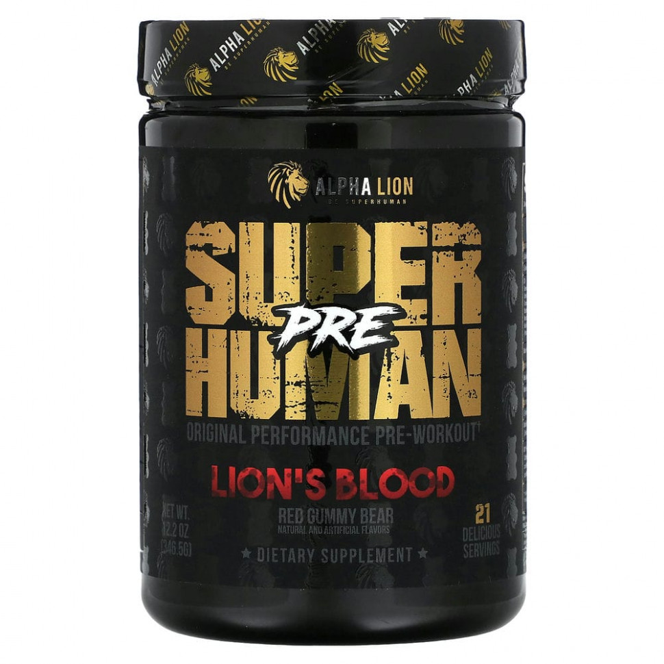   ALPHA LION, SuperHuman Pre, Lion's Blood,   , 346,5  (12,2 )   -     , -  