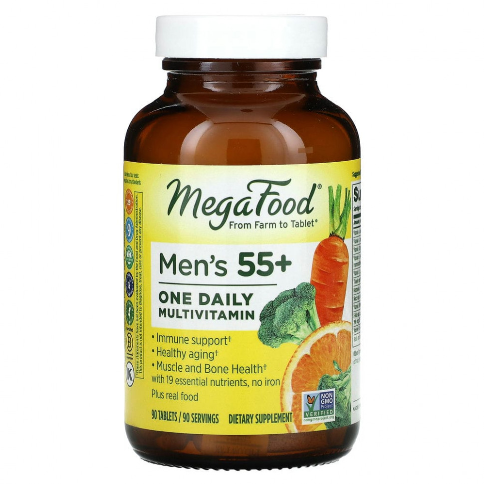   MegaFood, One Daily,     55 , 90    -     , -,   