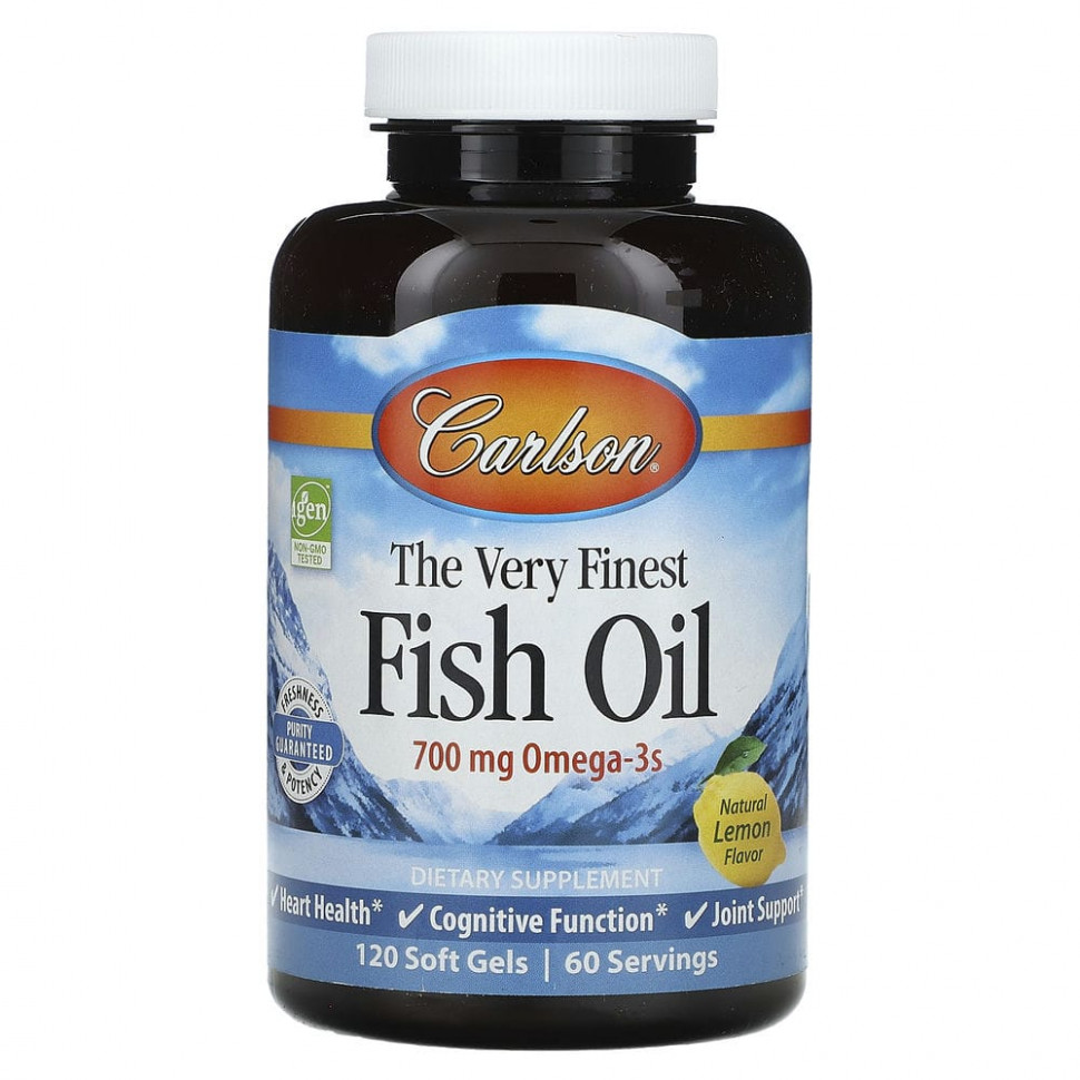   Carlson, The Very Finest Fish Oil,  , 700 , 120     -     , -  