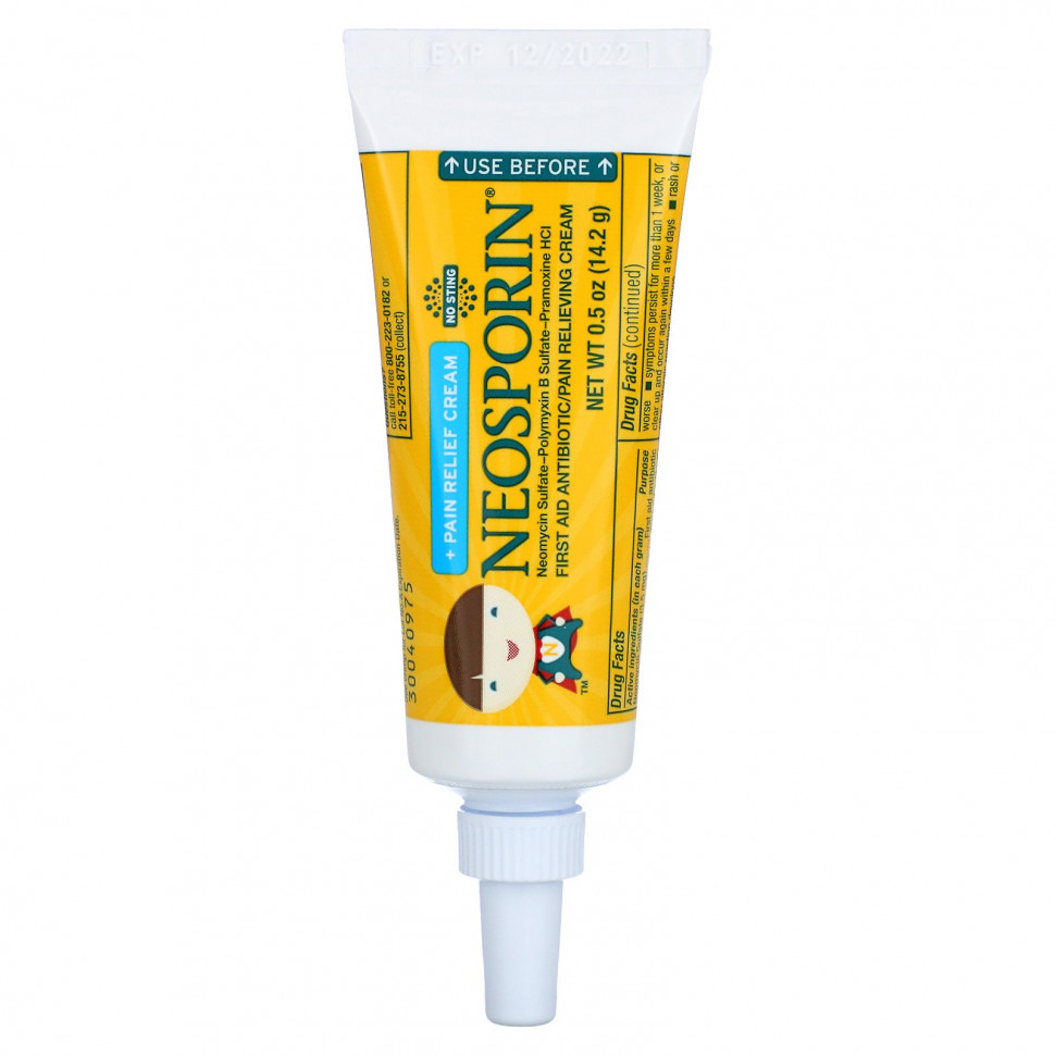   Neosporin, +Pain Relief,  ,    2 , 14,2  (0,5 )   -     , -  