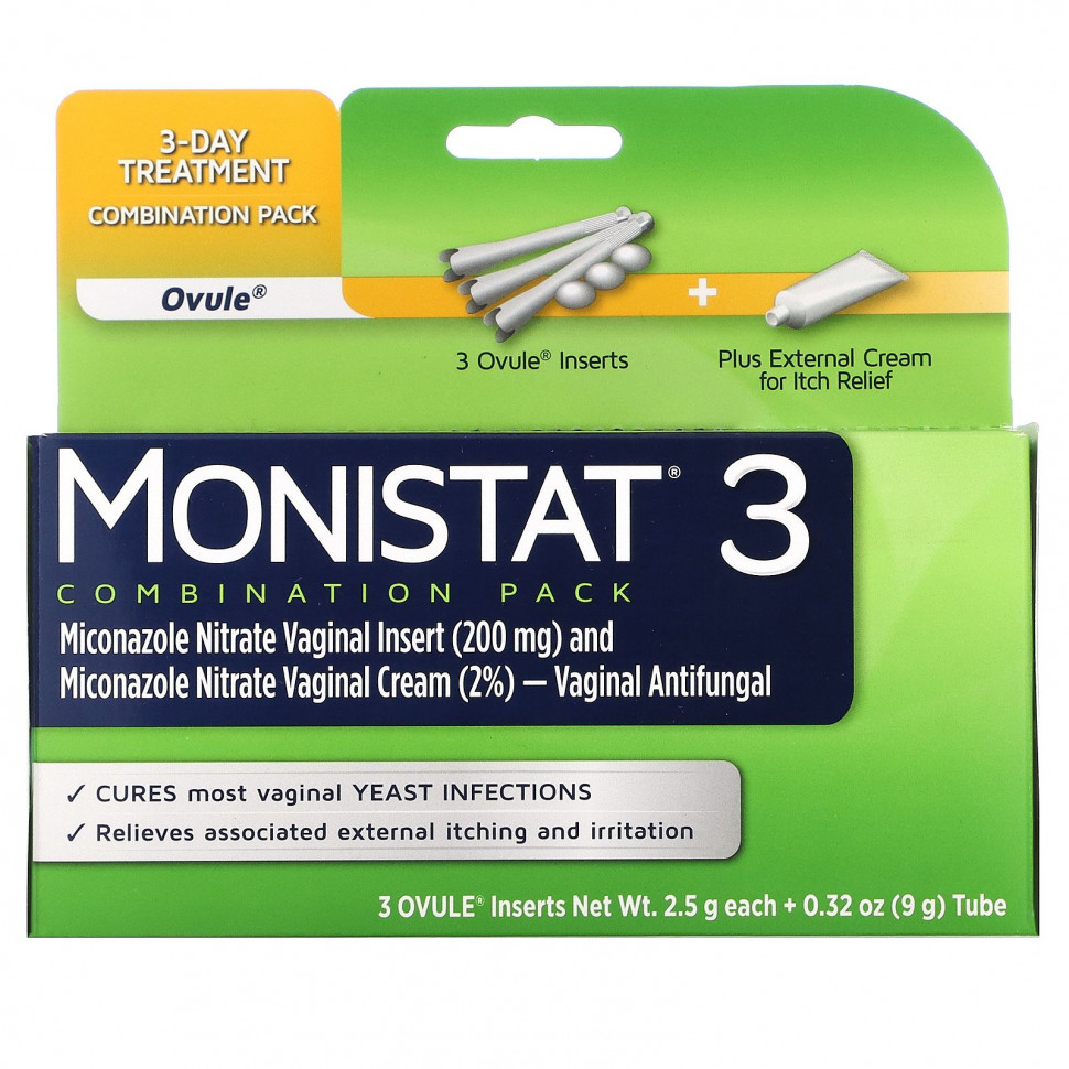   Monistat,    3- , 3  ,  2,5  +  9  (0,32 )   -     , -  