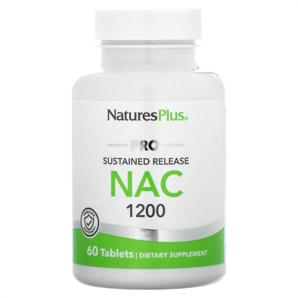   NaturesPlus, Pro NAC 1200,   , 60    -     , -  