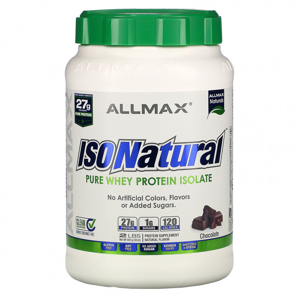  ALLMAX Nutrition, IsoNatural, 100% -    , , 2  (907 )  IHerb ()