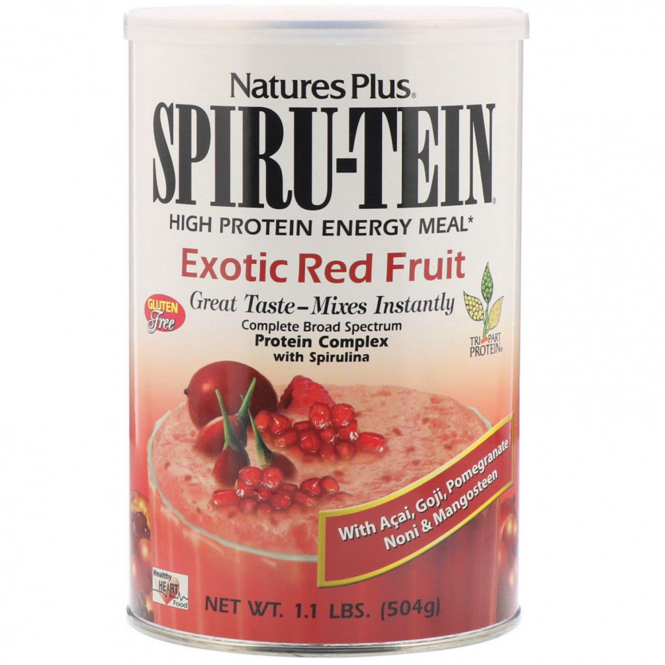   NaturesPlus,  Spiru-Tein,     ,   , 504    -     , -  