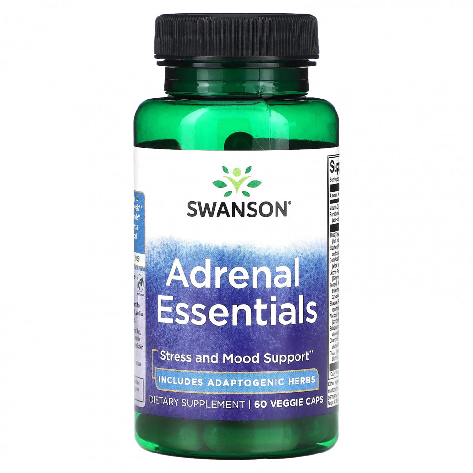  Swanson, Adrenal Essentials, 60    IHerb ()