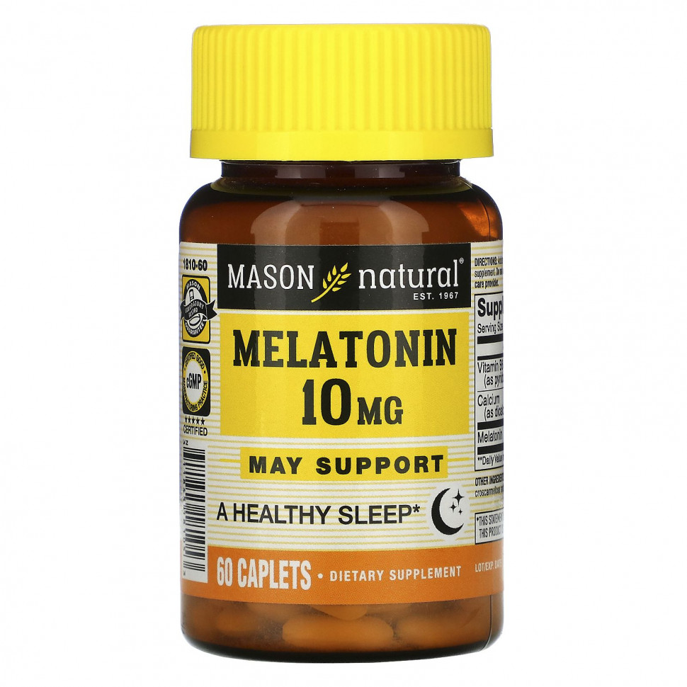  Mason Natural, , 10 , 60   IHerb ()