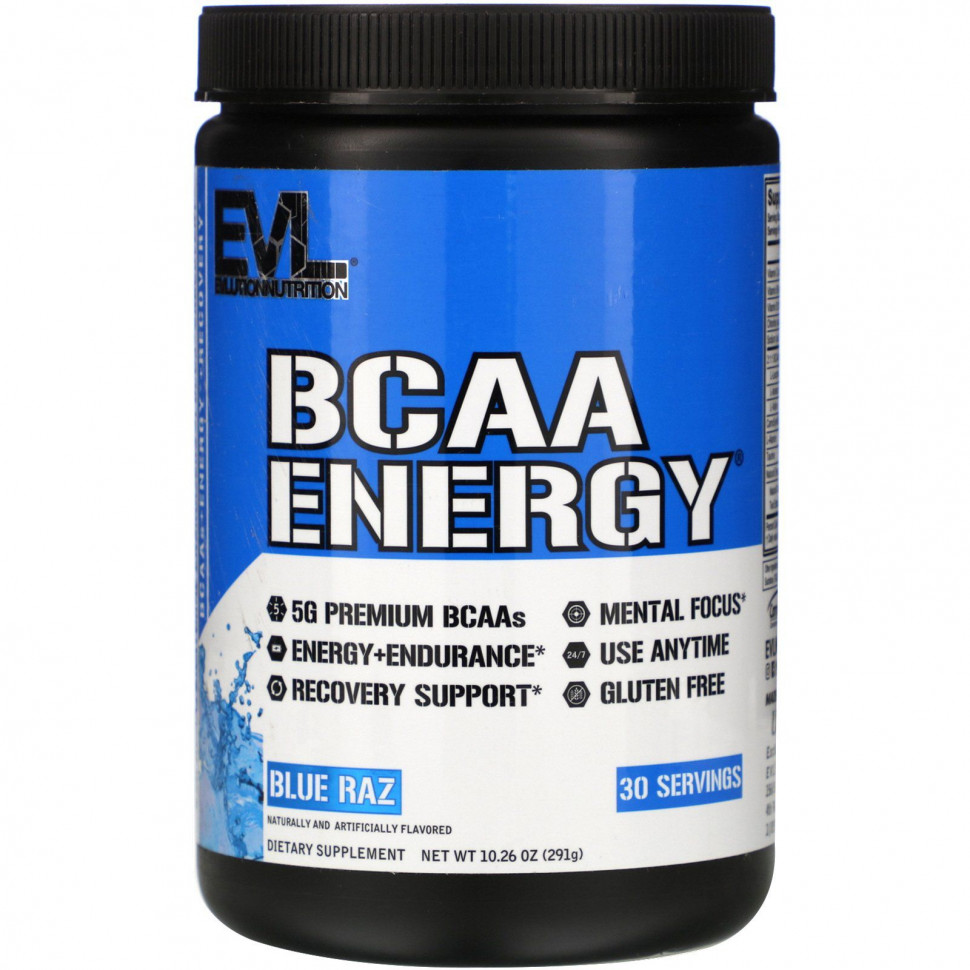   EVLution Nutrition, BCAA ENERGY,  , 291  (10,26 )   -     , -  