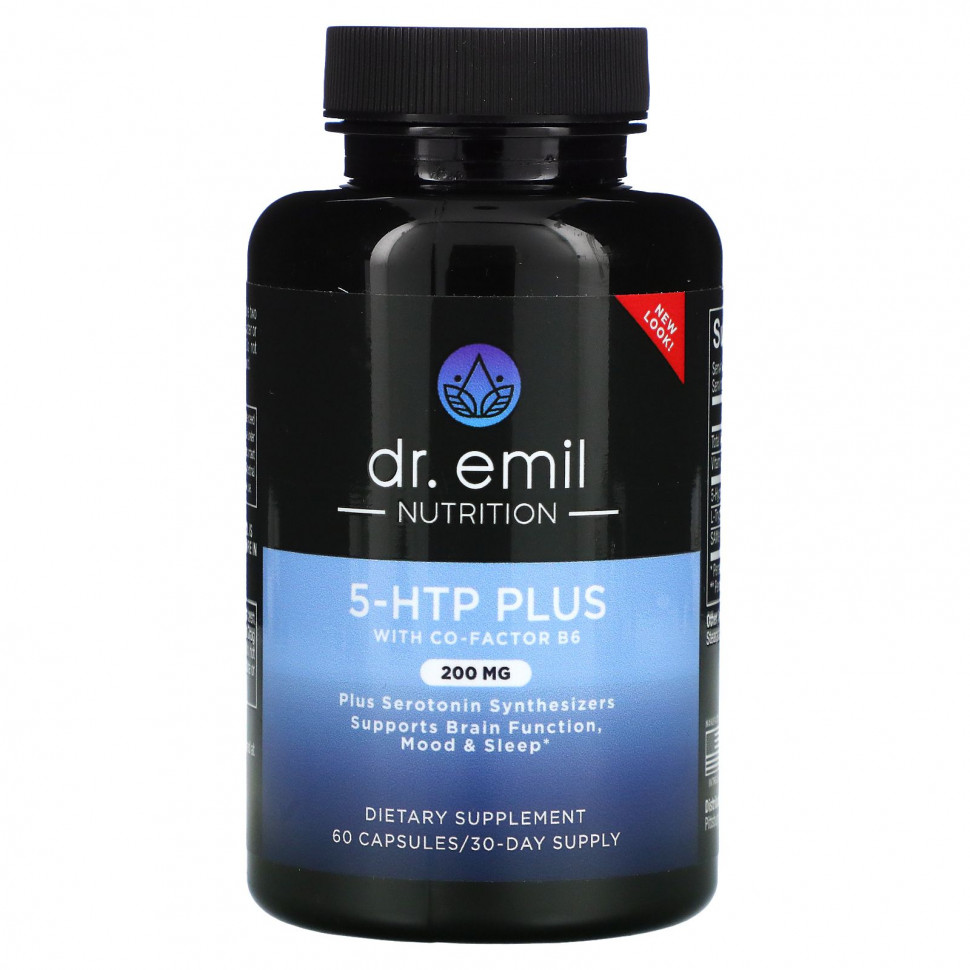   Dr Emil Nutrition, 5-HTP Plus, 200 , 60    -     , -,   