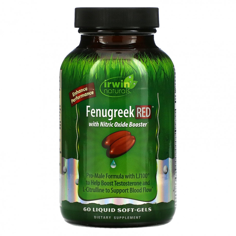   Irwin Naturals,  RED    , 60     -     , -  