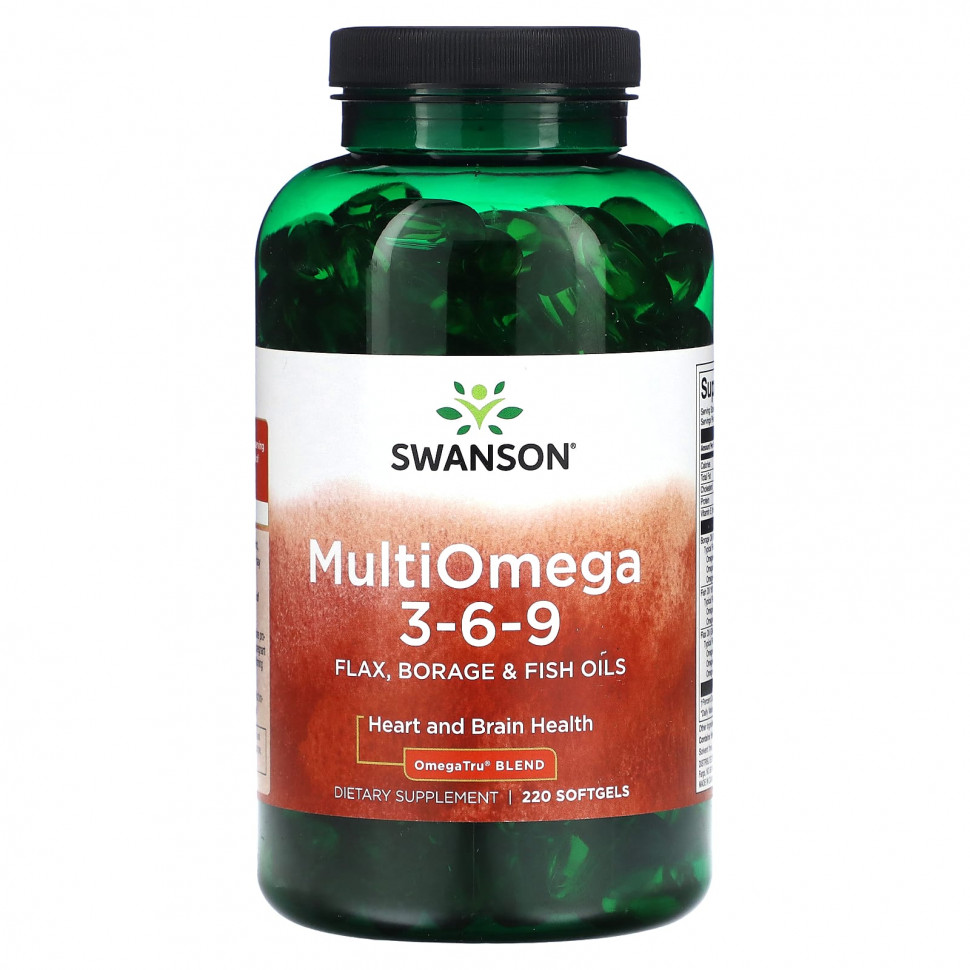   Swanson, Multi Omega 3-6-9`` 220     -     , -  