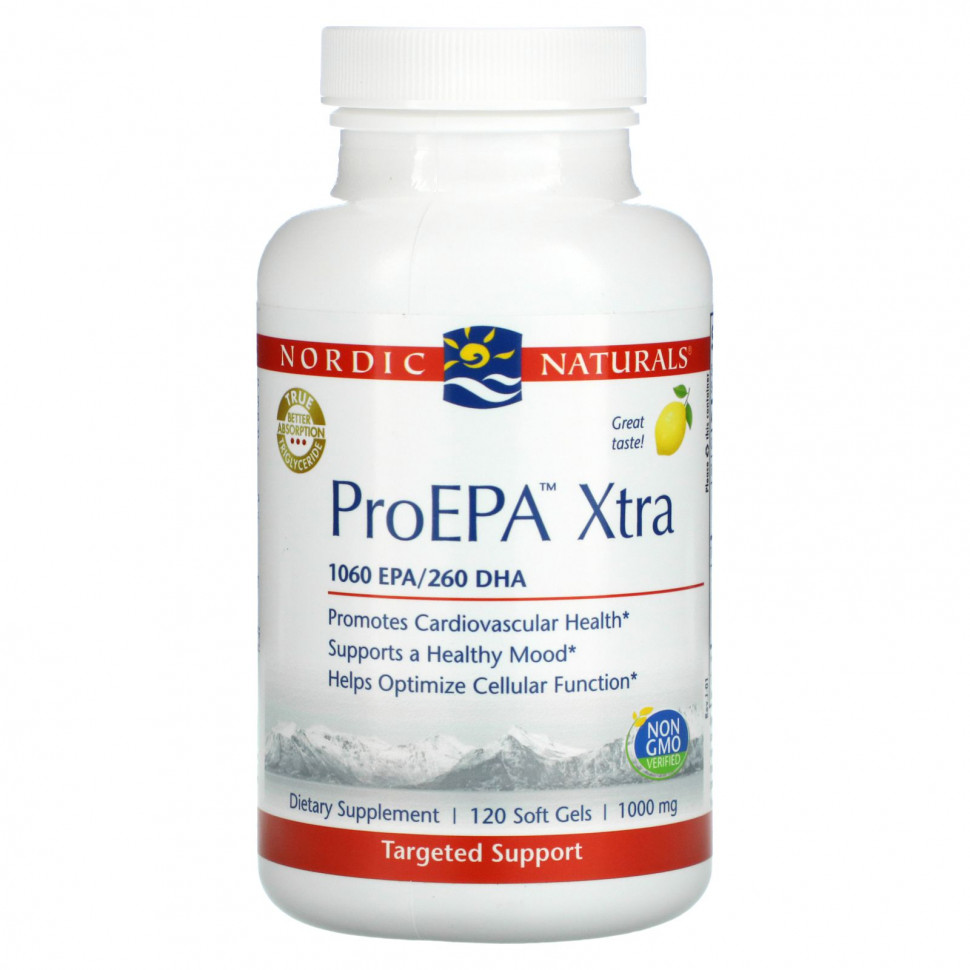   Nordic Naturals, ProEPA Xtra, , 1000 , 120     -     , -  