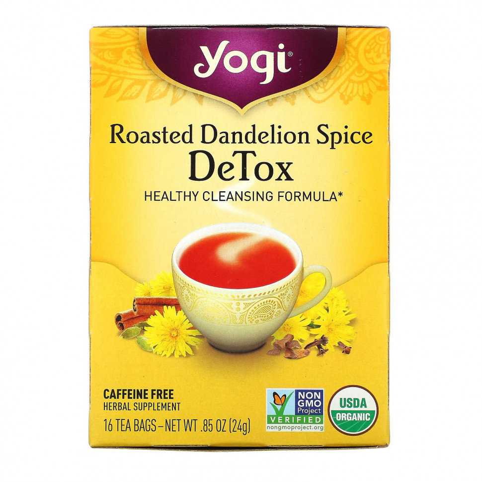   Yogi Tea, Detox,     ,  , 16  , 24  (0,85 )   -     , -  