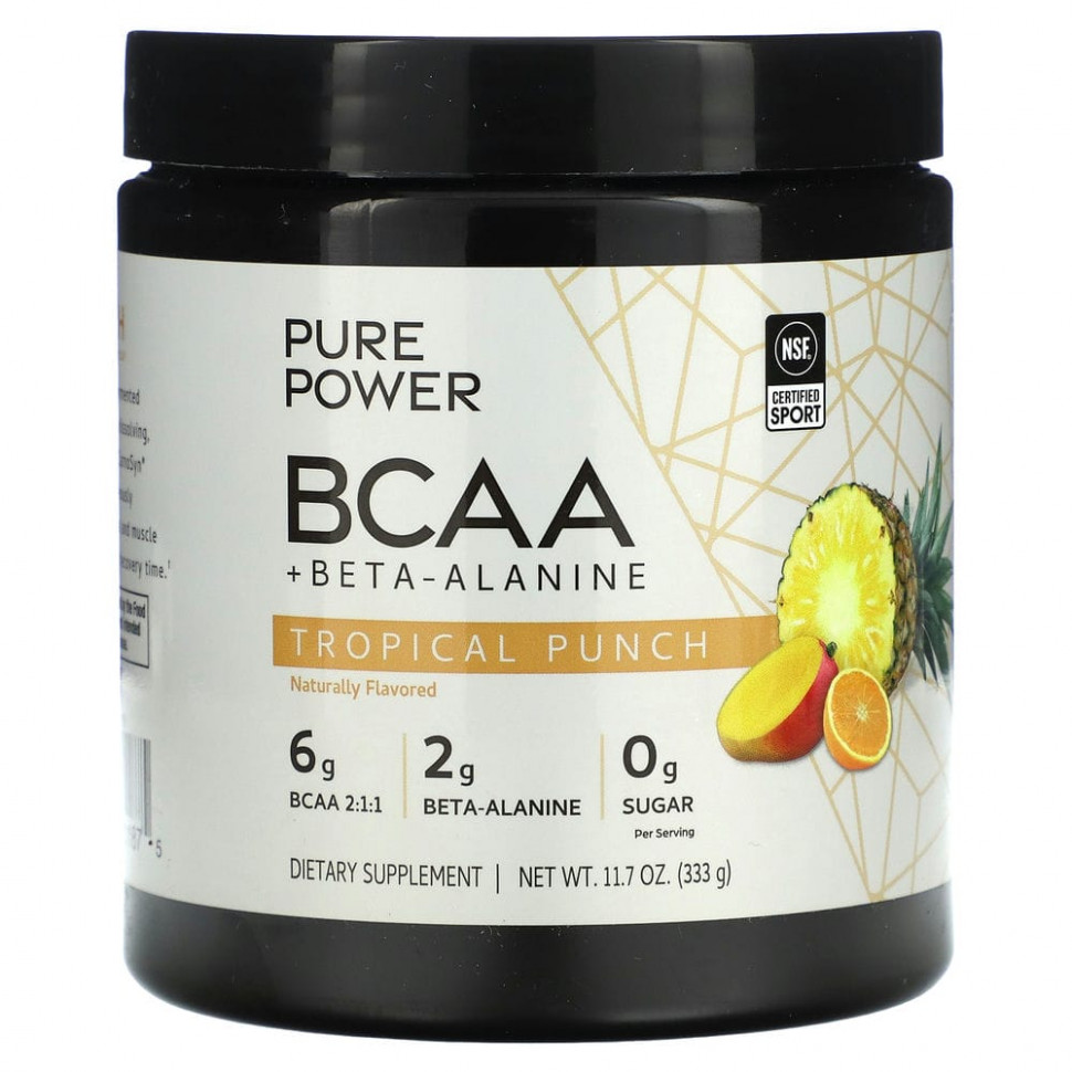   Dr. Mercola, Pure Power BCAA +  - ,  , 333  (11,7 )   -     , -  