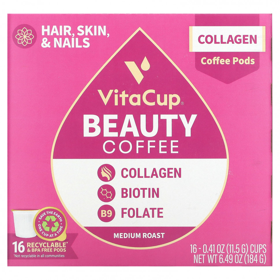  VitaCup, Beauty Coffee,  , 16   11,5  (0,41 )  IHerb ()