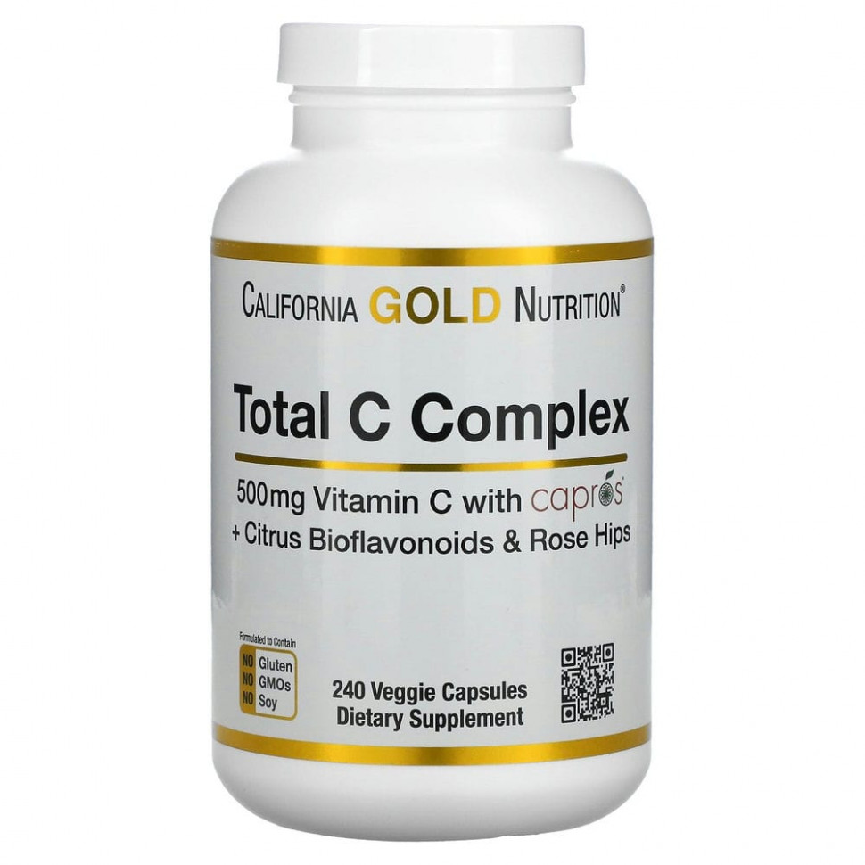   California Gold Nutrition, Total C Complex, 500 , 240     -     , -,   